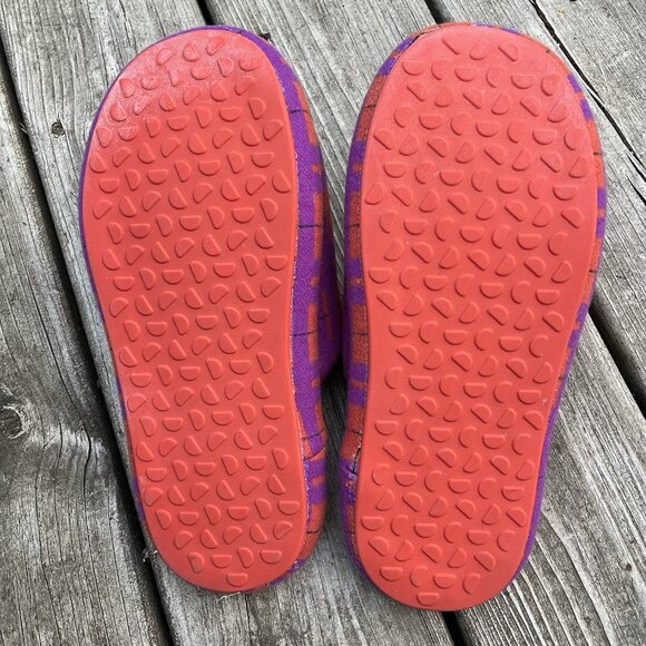 Allbirds Wool Tartan Purple And Orange W8‎ M7 - Picture 3 of 4